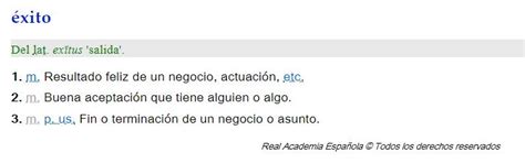 éxito rae.